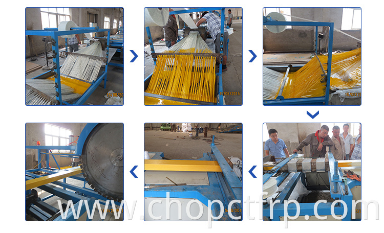 Fiberglass pultruder Frp Pultrusion Profile Machine